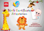 Best Birth certificate attestation In India