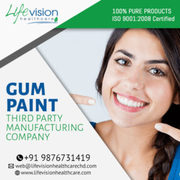 Gum Paint Third Party Manufacturing Company in India