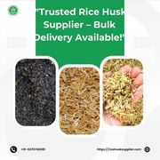 Trusted Rice Husk Supplier Bulk Delivery Available!
