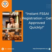  Instant FSSAI Registration Get Approved Quickly
